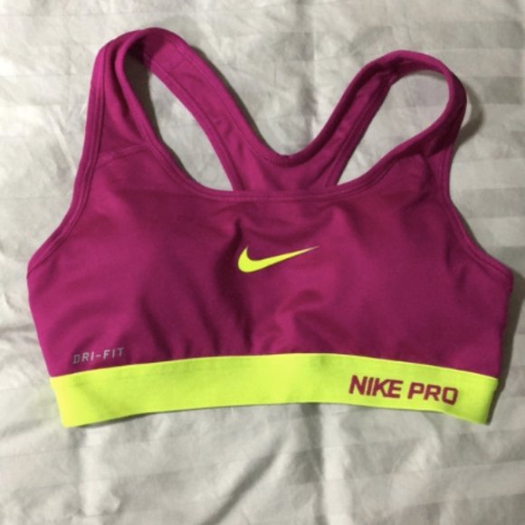 Nike Pro Sports Bra with Padding - Picture 1 of 3